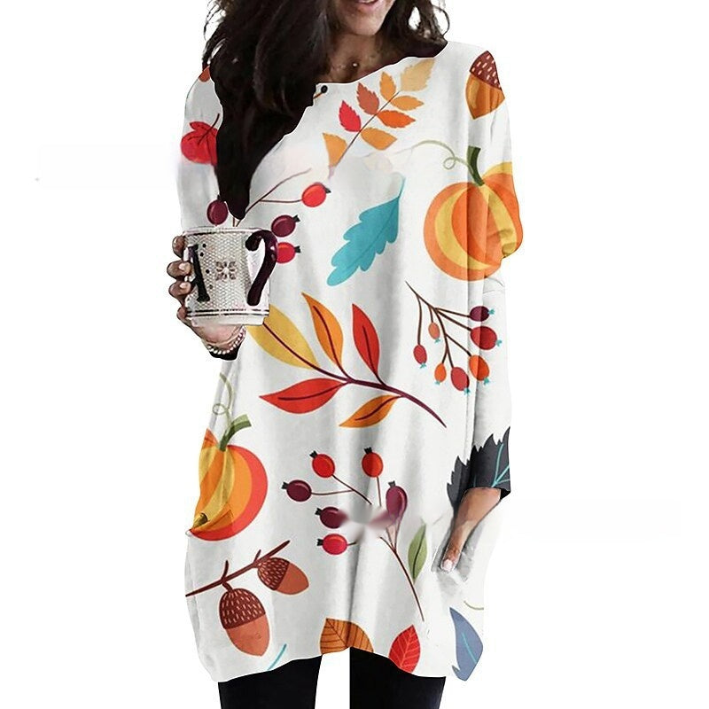 Women's Long-Sleeve Pocket T-Shirt