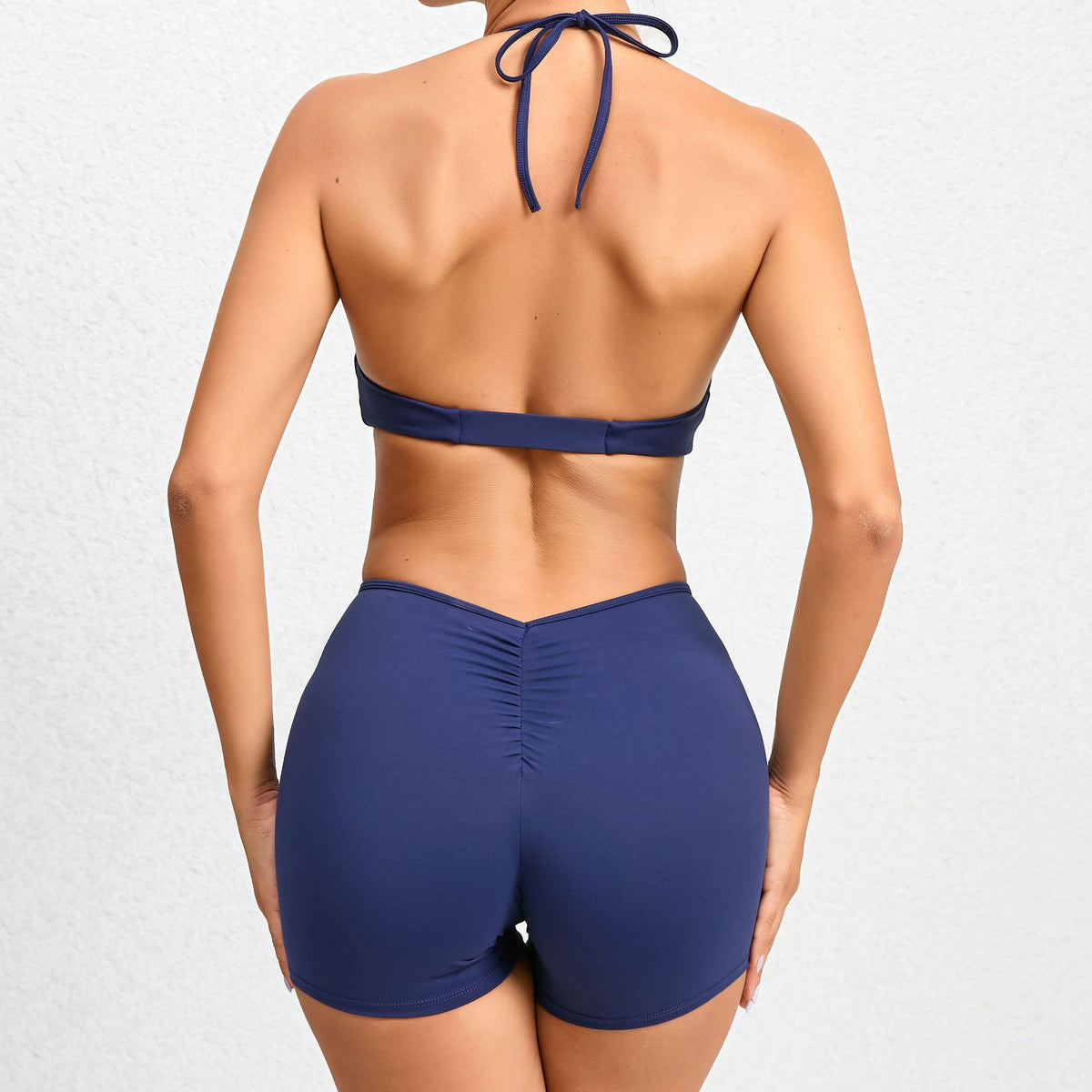 Seamless Two-Piece Fitness Yoga Jumpsuit for Workout