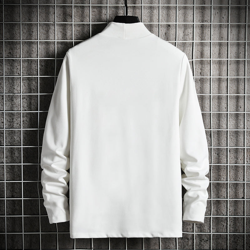 Men's Casual Long-Sleeve Layered Cotton T-Shirt