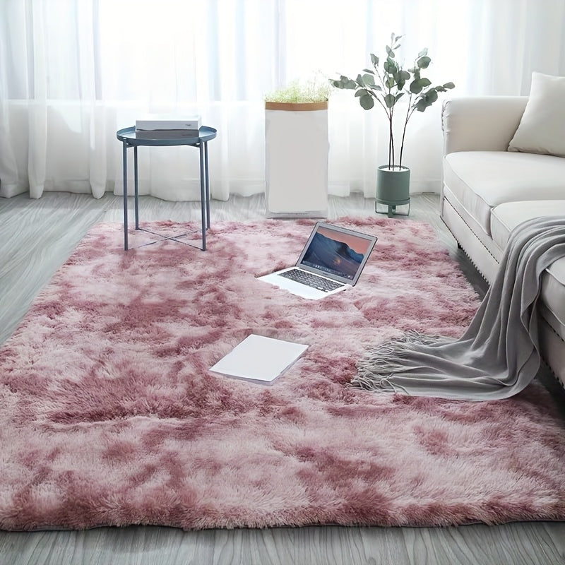 Soft Plush Drum-Shaped Carpet
