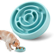 Interactive Dog Feeder Bowl for Slowing Down Eating