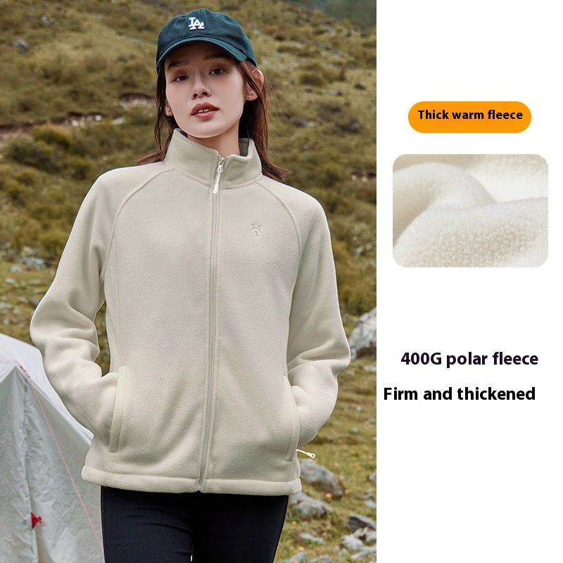 Cozy Women's Fleece Cardigan Sweater for Winter