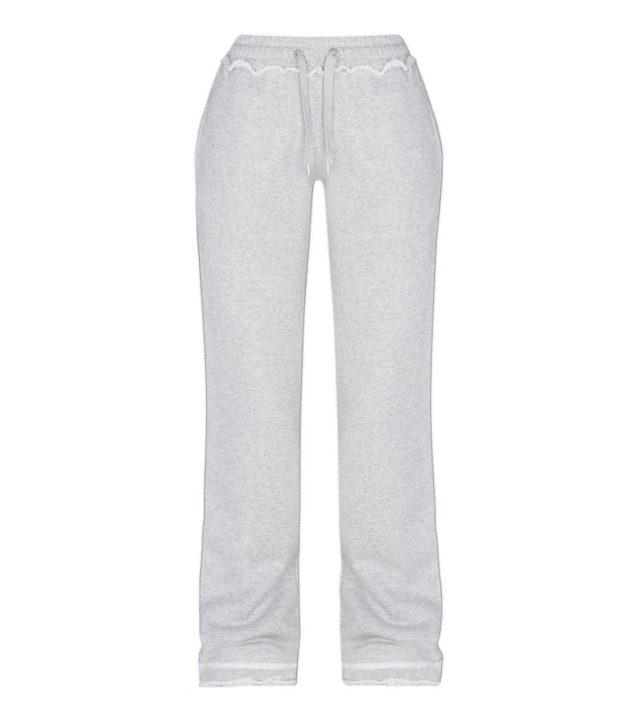 Casual Cropped Hoodie & Trousers Set