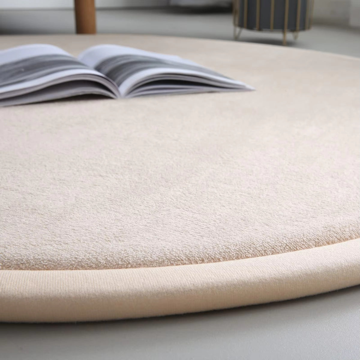 Round Thickened Sponge Floor Mat