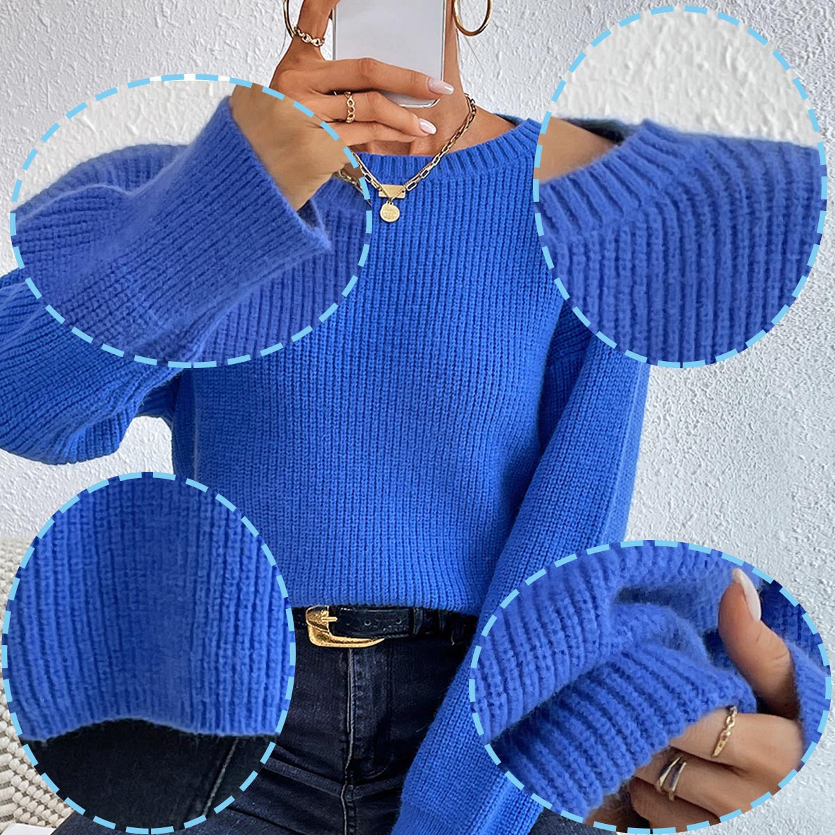 Autumn and Winter New Short Sweater