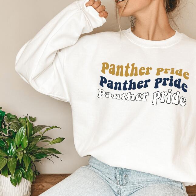 Proud Panther Graphic Streetwear Sweatshirt