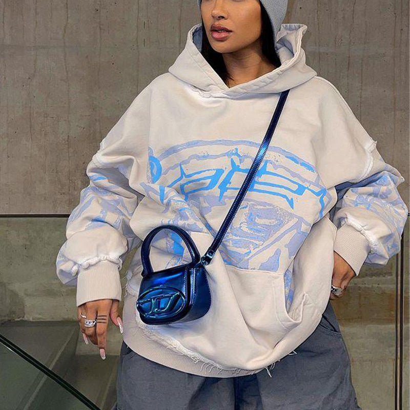 Women's Casual Hooded Pullover Sweatshirt