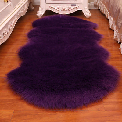 Plush Living Room Rug – Bay Window & Bedside Mat – Various Sizes