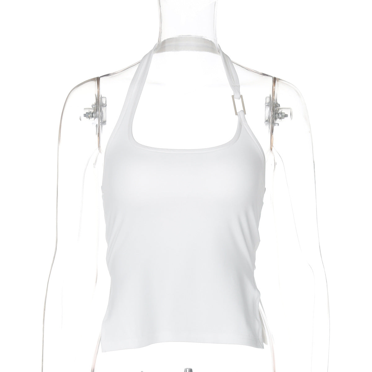 Halter Ultra-Short Slim Street Style Sling Top