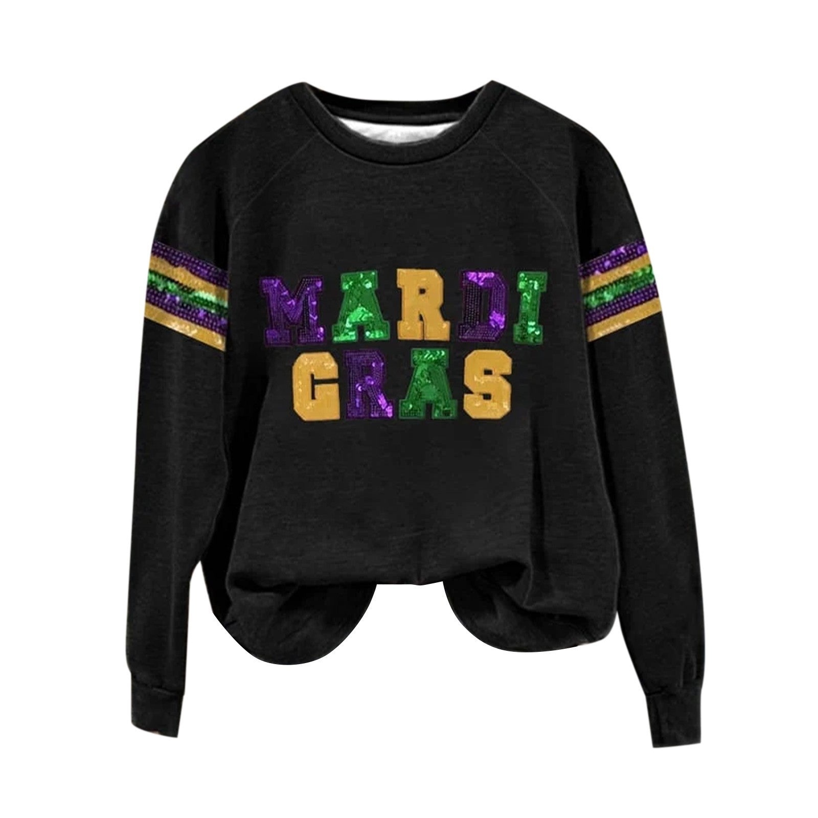 V-Neck Multi-Color Printed Women's Sweater