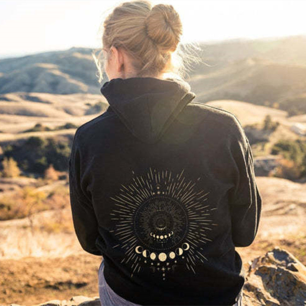 Women's Fashion Printing Casual Sweatshirt