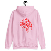 Korean Loose Slouchy Print Long Sleeve Hoodie