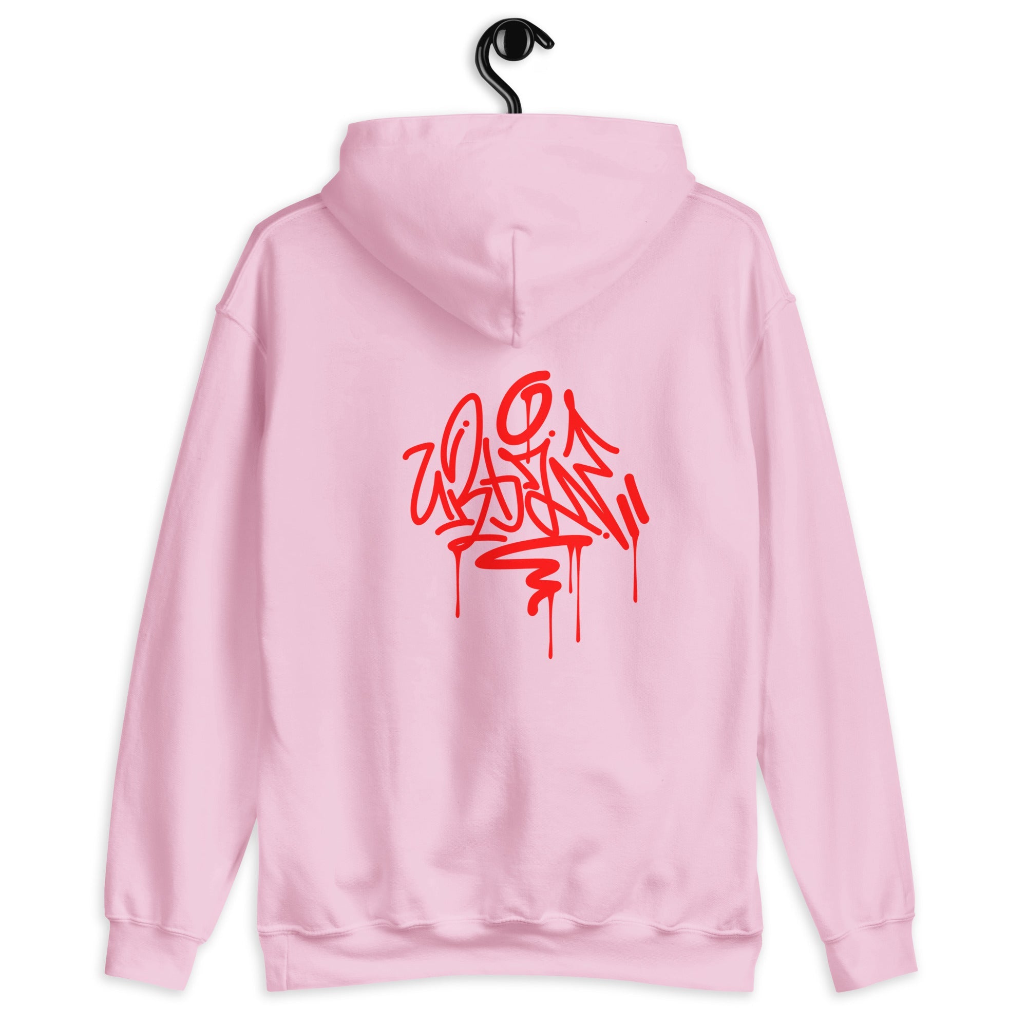 Korean Loose Slouchy Print Long Sleeve Hoodie