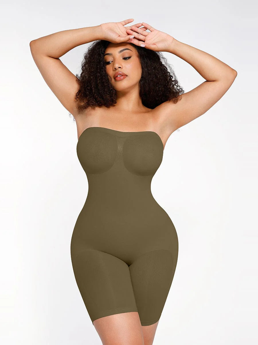 Strapless Tummy Control Butt Lifting Shapewear