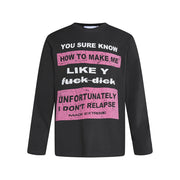 Women's Floral Cotton Long Sleeve Pullover Sweatshirt
