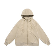 Cozy Matching Couple Hooded Sweatshirt in Solid Colors