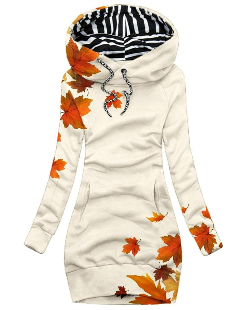 Women's 3D Printed Casual Long Sleeve Sweater
