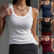 Women's Sleeveless V‑Neck Top – Lightweight Casual Vest