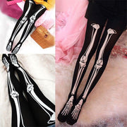 Spooky Skull Socks for Halloween Party
