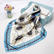 Summer Grid Square Towel