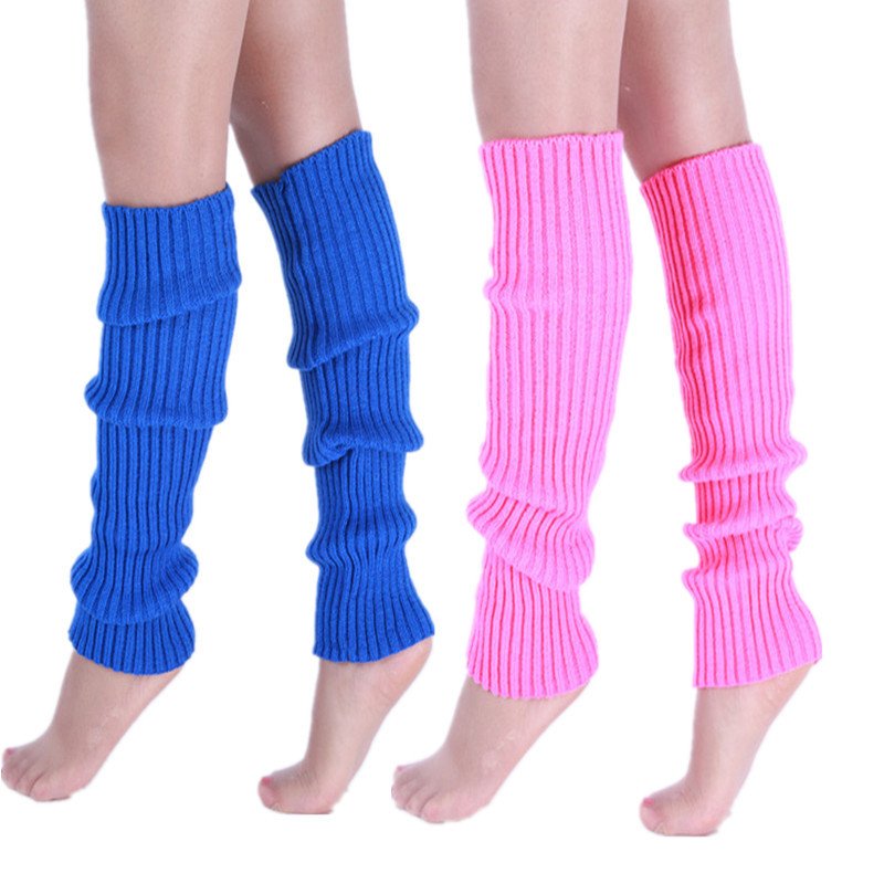 Warm Leg Covers for Women - Acrylic Knitted Socks Boot Socks