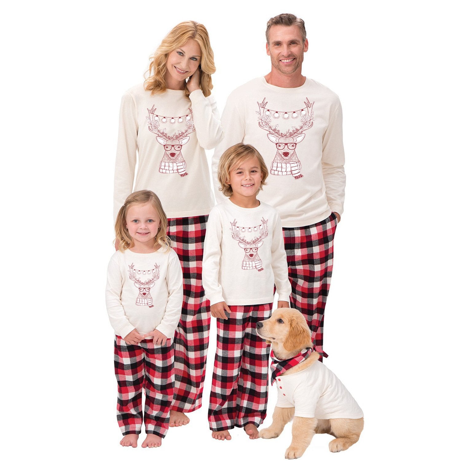 Cozy Plaid Family Outfit Set