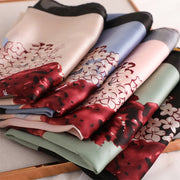 Stay Warm in Style with Long Silk Scarf