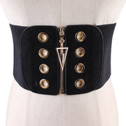 Adjustable Elastic Belt with Smooth Buckle