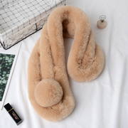 Warm Faux Fur Scarf for Women