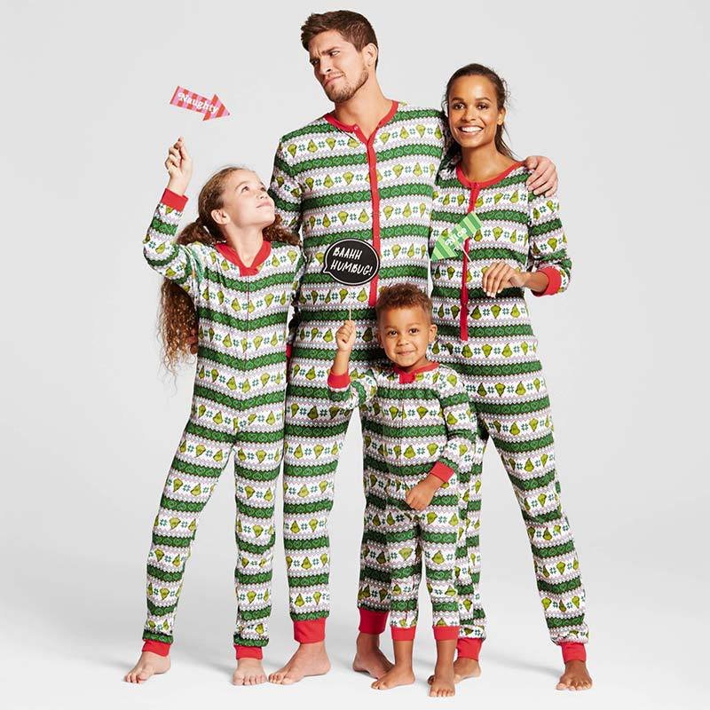 Cozy Parent-Child Christmas Matching Sets