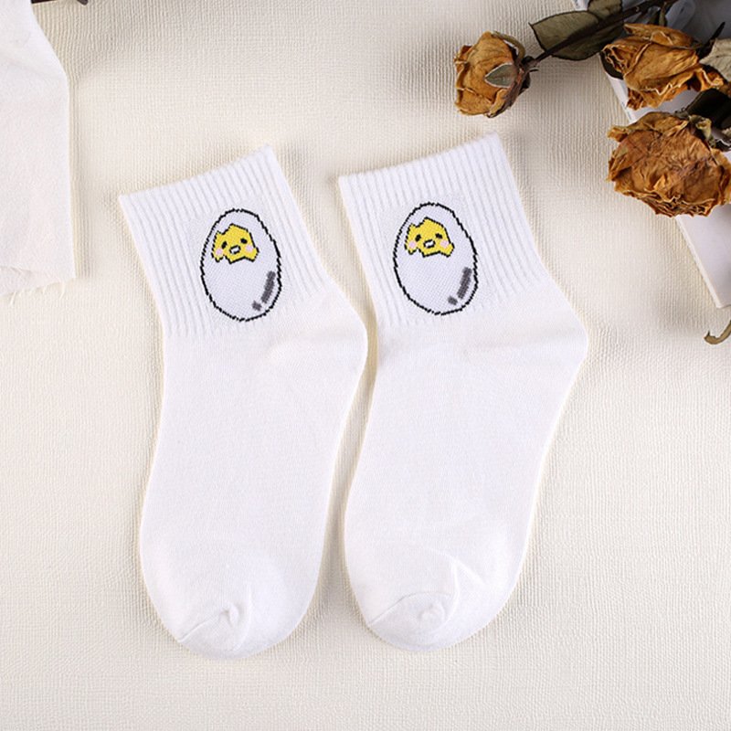 Cute Cartoon Cotton Socks for Women
