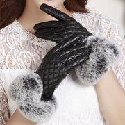Stay Warm in Style - Women's Leather Gloves