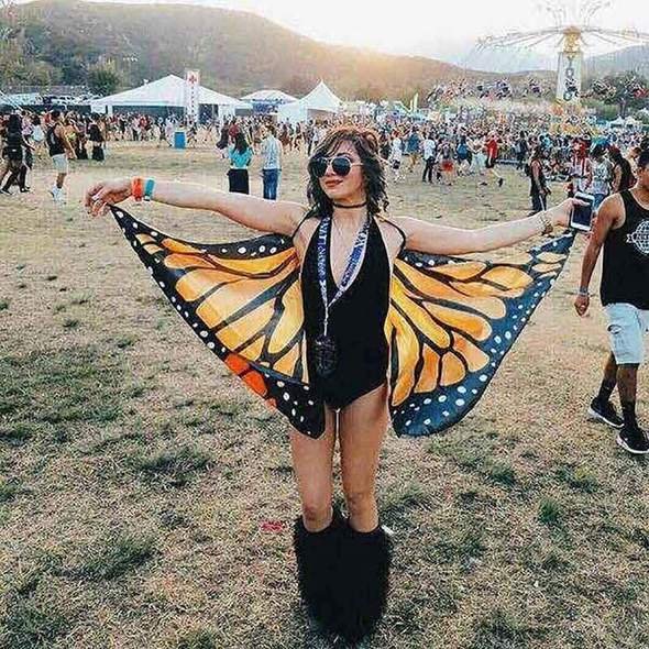 Stunning Butterfly Wing Scarf