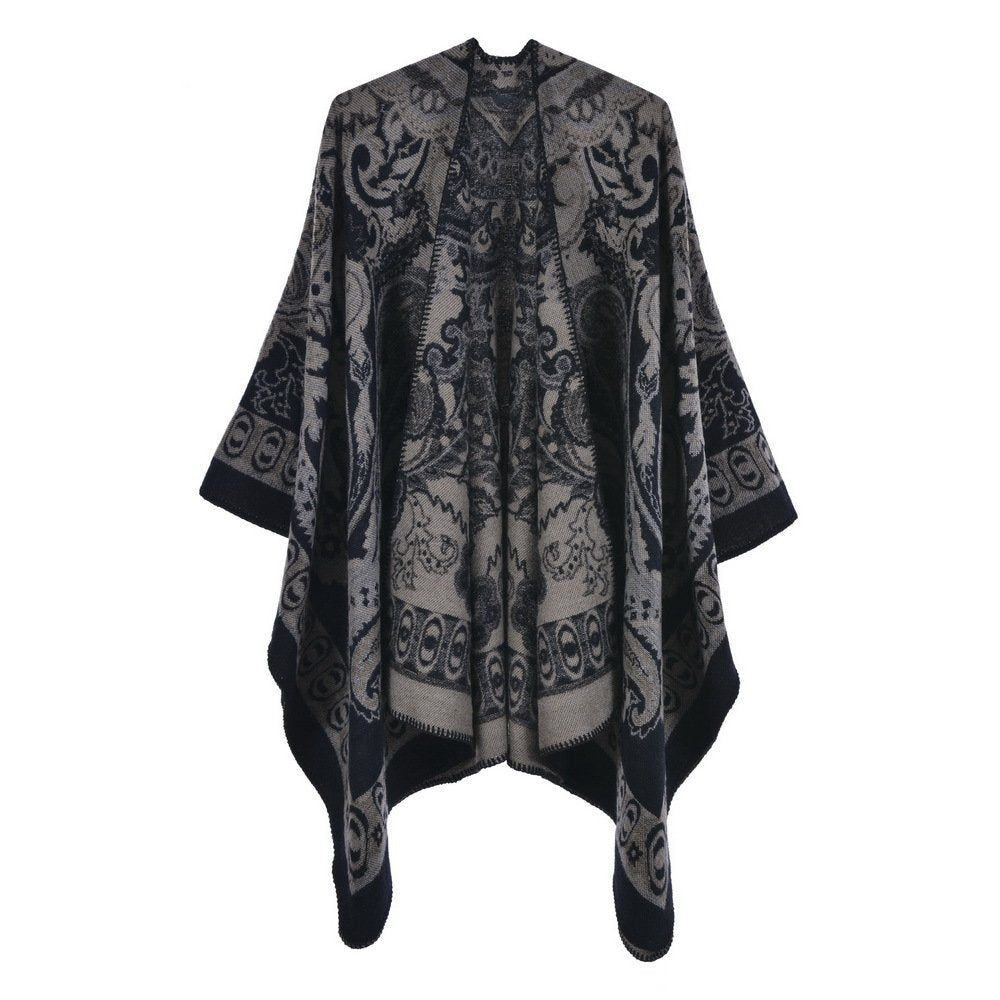 Warm Faux Cashmere Shawl for Women