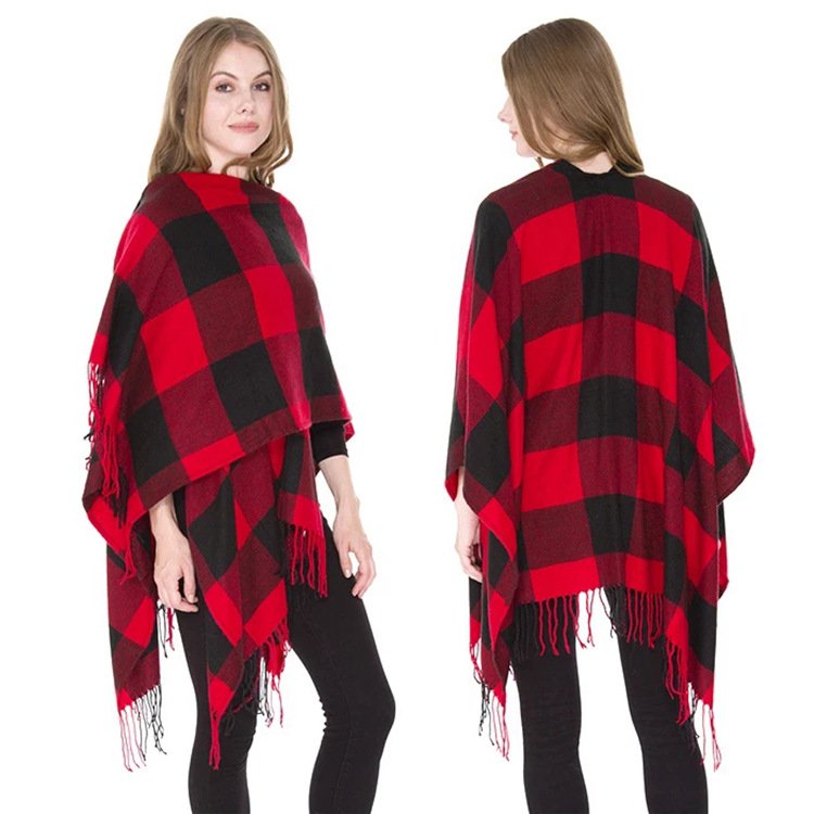 Stay Cozy with Our Fringed Shawl