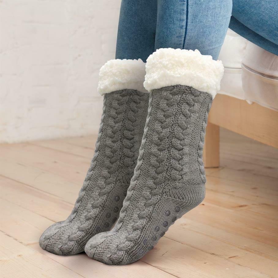 Cozy Non-Slip Padded Socks for Women