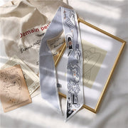 Versatile Silk Headband Scarf