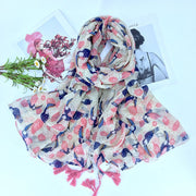 Add a Touch of Nature with this Vibrant Bird Scarf