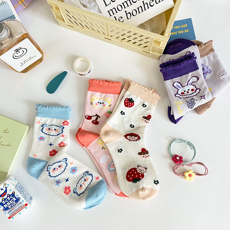 Breathable Cartoon Socks