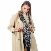 Warm Leopard Scarf
