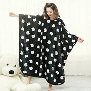Soft Coral Fleece Blanket for Women
