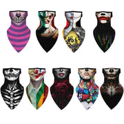 Breathable Clown Scarf