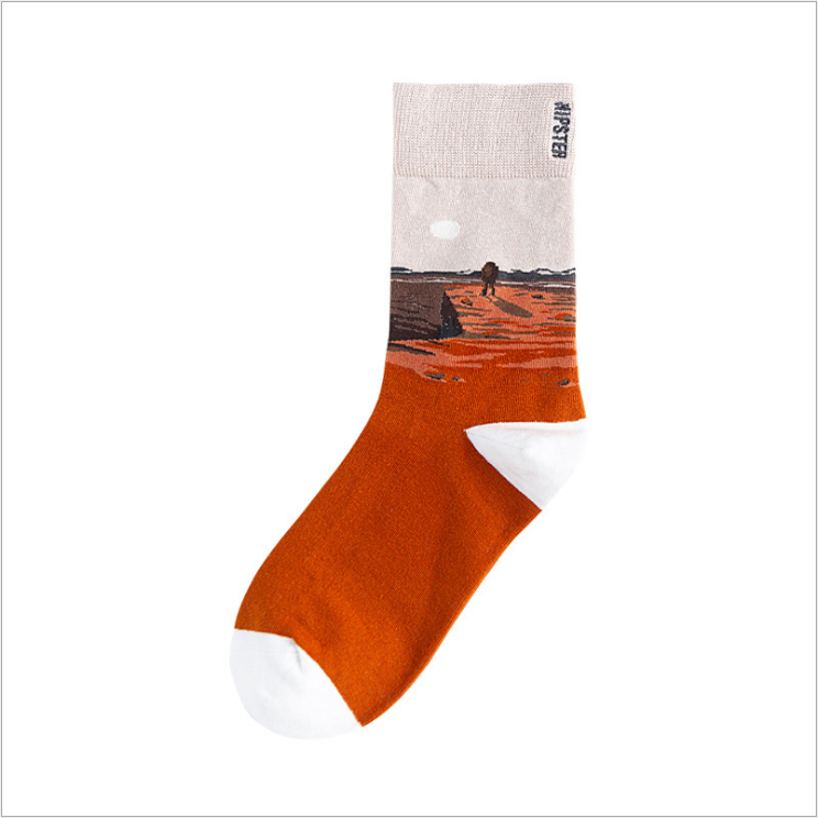 Men's and Women's Cotton Socks for Autumn & Winter