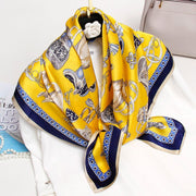 Elegant Silk Square Scarf for Women