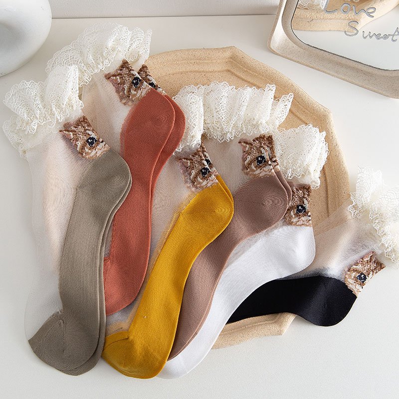 Women's Breathable Lace Socks