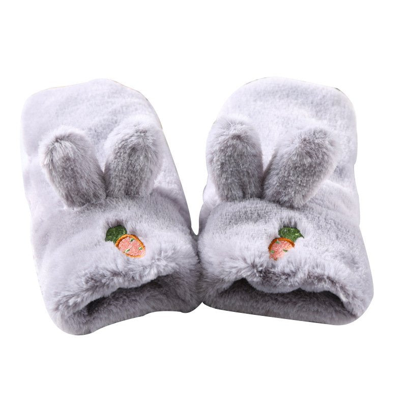 Cozy Autumn Winter Fingerless Gloves for Women