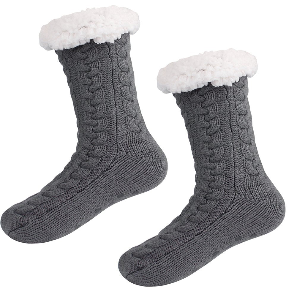 Stay Warm & Grip with Non-Slip Socks