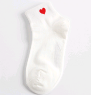 Cute Heart Socks