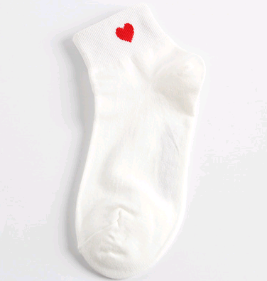 Cute Heart Socks