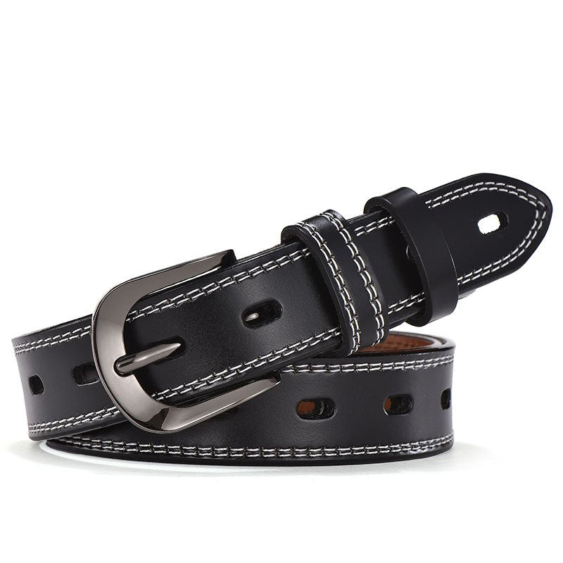Add Vintage Charm with Leather Belt